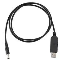 Зарядний кабель конвертер з 5V на 9V 1A від USB для рацій, Wi-Fi роутера