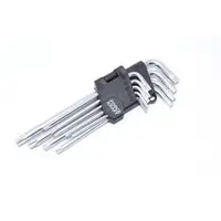 Ключи Г-образные TORX, набор 9пр Т10-Т50