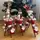 Фигура новогодняя на лестнице Stenson Santa&Сo M17328 19486 74 см