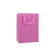 Подарочный пакет PPW PAPER Lesko ZD013 Pink Stripe Medium для подарков