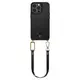 Чехол Spigen для iPhone 13 Pro - Cyrill, Classic Charm, с ремешком, Черный (ACS03582)