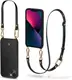 Чехол Spigen для iPhone 13 - Cyrill, Classic Charm, с ремешком, Черный (ACS03186)