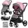 Прогулочная коляска Kidwell CARELL Pink