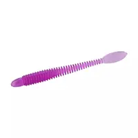 Силикон Lunker City Ribster 9/BG 4.5" #222 Pro Purple / (2160819 / 89222)