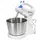 Стационарный электрический миксер с чашей Rainberg RB-1006 500W с насадками для затворения теста Blue