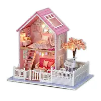 Ляльковий будинок конструктор DIY Cute Room A-036-B Pink Cherry Blossom 3D Румбокс