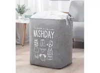 Корзина складная для белья и игрушек Washday Серая