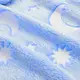 Светящийся в темноте плед плюшевое покрывало Blanket kids Magic Star 150х100 см флисовое одеяло. Цвет: синий