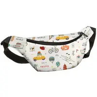 Сумка бананка Bumbag унісекс на пояс та через плече Travel 27x16 см