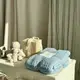 Плед на эко-овчине Dushka Home 21608 150х200 см голубой