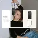Чехол Spigen для iPhone 14 - Cyrill, Classic Charm Mag, с ремешком, Черный (ACS05492)