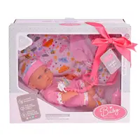 Пупс Baby Dream, пьющий из бутылочки, аксессуары, длина 31 см. Multicolor (142126)