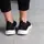 Кроссовки женские Fashion Oreo 3554 40 размер 25,5 см Черный