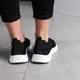 Кроссовки женские Fashion Oreo 3554 40 размер 25,5 см Черный