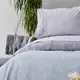 Постельное белье Karaca Home Private - Cynthia gri серый пике 220*230 евро