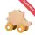 Деревянная игрушка FreeON ежик на силиконовых колесах
