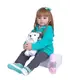 Кукла Baby Dolls, резиновая, музыкальный чип, издает различные звуки, аксессуары, высота 57 см. Multicolor (154288)