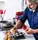 Форма для выпечки кексов KitchenAid СС003296-001 40.7х28х4 см серая
