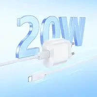 Адаптер мережевий HOCO Type-C to Lightning Fighter single port charger set C109A |1Type-C, 3A/20W, PD/QC|
