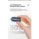 Адаптер автомобильный JOYROOM Intelligent 2-port LED Fast Car Charger C-A17 |1USB/1Type-C, 48W/3A, PD/QC|