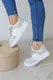 Кроссовки женские Fashion Fast 3148 41 размер 25,5 см Серый