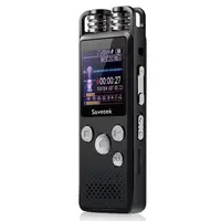 Профессиональный цифровой диктофон для журналиста Savetek GS-R07, 8 Гб памяти