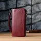 Кожаный кошелек на три отделения для женщин ST Leather 23108 Бордовый