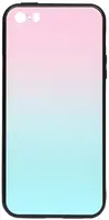 Чехол-накладка TOTO Gradient Glass Case Apple iPhone 5/5s/SE Turquoise