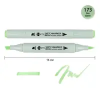 Маркер спиртовой Santi Brush SA-173 390966 темно-зеленый