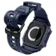 Чехол и ремешок Spigen для Apple Watch 10 (46mm) - Rugged Armor Pro 2 in 1, Navy Blue (ACS08606)