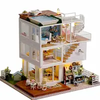 Ляльковий будинок DIY Cute Room A-077-B Вілла "Хороші часи" конструктор для дівчаток