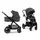 301135, Универсальная коляска 2 в 1 Kinderkraft Everyday 2 Dark Gray Black Frame (KSEVER0BDGR20BS)
