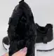 Черные женские зимние кроссовки на черном меху.