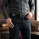 Ремень классика мужской Vintage 20123 Черный