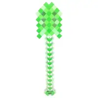 Лопата "Minecraft", свет, звук (зеленая)