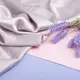 Ткань костюмная SCARLETT light серо лиловая