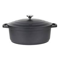 Кастрюля с крышкой Kamille Dublin KM-4464 6 л 31 см черная