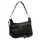 Женская кожаная сумка Borsa Leather K1213-black