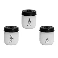 Банка для зберігання Herevin Ice Tea-Coffee-Sugar-Black Mіх 172341-020 425 мл