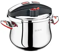 Кастрюля-скороварка OMS 5038-7-red 7 л 22 см