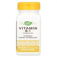 Витамины и минералы Nature's Way Vitamin B-1 100 mg, 100 капсул