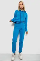 Спортивный костюм женский двухнитка, цвет джинс, 214R1419-002