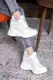 Женские кроссовки на танкетке Fashion Fritz 1620 41 размер 25,5 см Белый