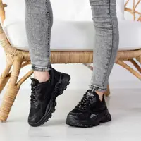 Кросівки жіночі Fashion Candice 2513 40 розмір 25 см Чорний