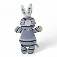 Игрушка мягкая текстильная "Зайка Сэм", 22 см