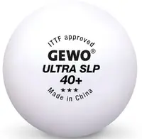 Мячи для настольного тенниса Gewo Ultra SLP 40+ ITTF 6 шт (81351200)