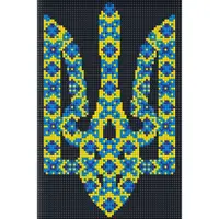 Алмазная мозаика "Символ Украины" ©Mariia Davydova Идейка AMC7689 без подрамника 20х30 см