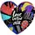 Подушка сердце 3D Love in the air 40х40х7,5 см (3DPS_18L039)