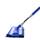 Швабра CLIP MOP Vezzer VZ2207 72-120 см синяя