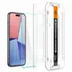 Защитное стекло Spigen для iPhone 16 / 15 - EZ FIT GLAS.tR (2 шт), Clear (AGL06903)